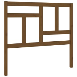 vidaXL Cabecero de cama madera maciza pino marrón miel 105,5x4x100 cm