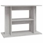 vidaXL Soporte para acuario madera ingeniería gris Sonoma 80x35x60 cm vidaXL Soporte para acuario madera ingeniería gris Sonoma 80x35x60 cm