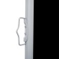 vidaXL Toldo lateral retráctil negro 120x600 cm vidaXL Toldo lateral retráctil negro 120x600 cm