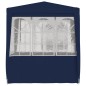 vidaXL Carpa profesional de fiestas con paredes azul 90 g/m² 2,5x2,5 m vidaXL Carpa profesional de fiestas con paredes azul 90 g/m² 2,5x2,5 m