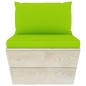 vidaXL Muebles de jardín de palets 6 piezas y cojines madera de abeto vidaXL Muebles de jardín de palets 6 piezas y cojines madera de abeto
