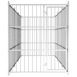 vidaXL Perrera de exterior 450x150x185 cm