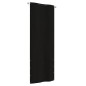 vidaXL Toldo pantalla para balcón de tela oxford negro 80x240 cm