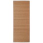vidaXL Alfombra rectangular de bambú marrón 80 x 300 cm vidaXL Alfombra rectangular de bambú marrón 80 x 300 cm
