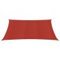 vidaXL Toldo de vela rojo HDPE 160 g/m² 4,5x4,5 m vidaXL Toldo de vela rojo HDPE 160 g/m² 4,5x4,5 m
