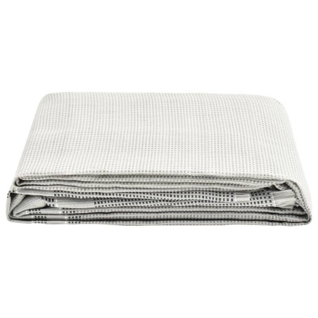 vidaXL Alfombra para tienda de campaña gris 450x250 cm