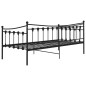 vidaXL Estructura de sofá cama de metal negro 90x200 cm vidaXL Estructura de sofá cama de metal negro 90x200 cm
