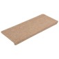 vidaXL Alfombrillas autoadhesivas de escalera 15 uds 65x24,5x3,5 cm vidaXL Alfombrillas autoadhesivas de escalera 15 uds 65x24,5x3,5 cm