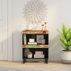 vidaXL Armario auxiliar madera maciza reciclada 60x33x75 cm