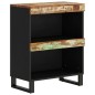 vidaXL Armario auxiliar madera maciza reciclada 60x33x75 cm