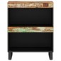 vidaXL Armario auxiliar madera maciza reciclada 60x33x75 cm