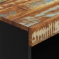 vidaXL Armario auxiliar madera maciza reciclada 60x33x75 cm