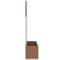 vidaXL Jardinera con enrejado WPC 65x33x135 cm vidaXL Jardinera con enrejado WPC 65x33x135 cm
