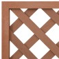 vidaXL Jardinera con enrejado WPC 65x33x135 cm vidaXL Jardinera con enrejado WPC 65x33x135 cm