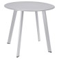 ProGarden Mesa auxiliar gris mate 50x45 cm ProGarden Mesa auxiliar gris mate 50x45 cm