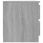 vidaXL Mesitas de noche 2 uds contrachapado gris Sonoma 50x39x43,5 cm vidaXL Mesitas de noche 2 uds contrachapado gris Sonoma 50x39x43,5 cm