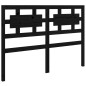 vidaXL Cabecero de cama madera maciza de pino negro 155,5x4x100 cm vidaXL Cabecero de cama madera maciza de pino negro 155,5x4x100 cm
