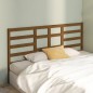 vidaXL Cabecero de cama madera maciza de pino marrón miel 186x4x104 cm vidaXL Cabecero de cama madera maciza de pino marrón miel 186x4x104 cm