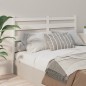 vidaXL Cabecero de cama madera maciza de pino blanco 141x4x100 cm
