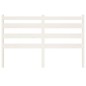 vidaXL Cabecero de cama madera maciza de pino blanco 141x4x100 cm