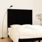 vidaXL Cabecero de cama pared madera maciza pino negro 140x3x110 cm vidaXL Cabecero de cama pared madera maciza pino negro 140x3x110 cm