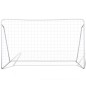 vidaXL Portería de fútbol acero de alta calidad 240x90 x150 cm vidaXL Portería de fútbol acero de alta calidad 240x90 x150 cm