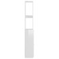 vidaXL Armario baño madera contrachapada blanco brillo 25x26,5x170 cm vidaXL Armario baño madera contrachapada blanco brillo 25x26,5x170 cm