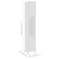 vidaXL Conjunto de muebles de baño 4 pzas madera contrachapada blanco vidaXL Conjunto de muebles de baño 4 pzas madera contrachapada blanco