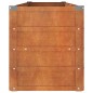 vidaXL Arriate oxidado de acero corten 160x40x45 cm vidaXL Arriate oxidado de acero corten 160x40x45 cm
