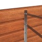vidaXL Arriate oxidado de acero corten 160x40x45 cm vidaXL Arriate oxidado de acero corten 160x40x45 cm