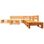 vidaXL Set de muebles de palets de jardín 6 piezas madera marrón miel vidaXL Set de muebles de palets de jardín 6 piezas madera marrón miel