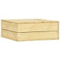 vidaXL Set de sofás jardín 3 piezas con cojines madera pino impregnada vidaXL Set de sofás jardín 3 piezas con cojines madera pino impregnada