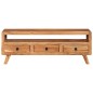 vidaXL Mueble de TV de madera maciza de acacia 110x30x40 cm vidaXL Mueble de TV de madera maciza de acacia 110x30x40 cm