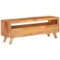 vidaXL Mueble de TV de madera maciza de acacia 110x30x40 cm vidaXL Mueble de TV de madera maciza de acacia 110x30x40 cm