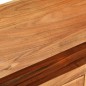 vidaXL Mueble de TV de madera maciza de acacia 110x30x40 cm vidaXL Mueble de TV de madera maciza de acacia 110x30x40 cm