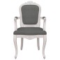 vidaXL Silla de comedor tela gris oscuro 62x59,5x100,5 cm vidaXL Silla de comedor tela gris oscuro 62x59,5x100,5 cm