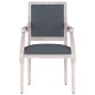 vidaXL Sillón de terciopelo gris oscuro 54x59x99 cm vidaXL Sillón de terciopelo gris oscuro 54x59x99 cm