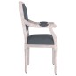 vidaXL Sillón de terciopelo gris oscuro 54x59x99 cm vidaXL Sillón de terciopelo gris oscuro 54x59x99 cm