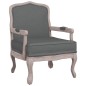 vidaXL Sillón de tela gris oscuro 64x64x90 cm vidaXL Sillón de tela gris oscuro 64x64x90 cm