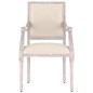 vidaXL Sillón de lino beige 54x59x99 cm vidaXL Sillón de lino beige 54x59x99 cm