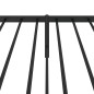 vidaXL Estructura de cama con cabecero metal negro 75x190 cm vidaXL Estructura de cama con cabecero metal negro 75x190 cm