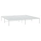 vidaXL Estructura de cama de metal blanco 183x213 cm vidaXL Estructura de cama de metal blanco 183x213 cm