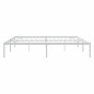 vidaXL Estructura de cama de metal blanco 183x213 cm vidaXL Estructura de cama de metal blanco 183x213 cm