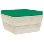 vidaXL Muebles de jardín de palets 6 piezas y cojines madera de abeto vidaXL Muebles de jardín de palets 6 piezas y cojines madera de abeto