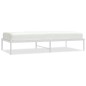 vidaXL Estructura de cama de metal blanca 90x190 cm vidaXL Estructura de cama de metal blanca 90x190 cm
