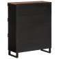 vidaXL Armario auxiliar madera maciza de acacia 85x33x107 cm vidaXL Armario auxiliar madera maciza de acacia 85x33x107 cm