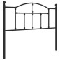 vidaXL Cabecero de metal negro 107 cm vidaXL Cabecero de metal negro 107 cm