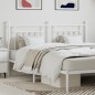 vidaXL Cabecero de metal blanco 160 cm vidaXL Cabecero de metal blanco 160 cm