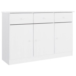 vidaXL Aparador ALTA madera maciza de pino 112x35x73 cm