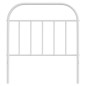 vidaXL Cabecero de metal blanco 80 cm vidaXL Cabecero de metal blanco 80 cm